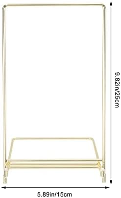 Luxshiny Stainless Steel Recipe Book Holder Stand