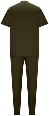 Mens 2 Piece Summer Beach Outfit Tank Top and Shorts Set