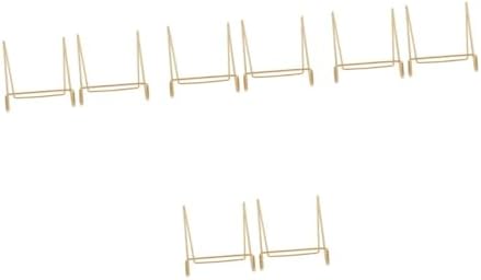 ARTIBETTER 4sets Metal Ornament Holder Display Easel