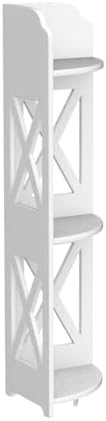 TuoxinEM Waterproof Corner Shelf for Bathroom Storage White