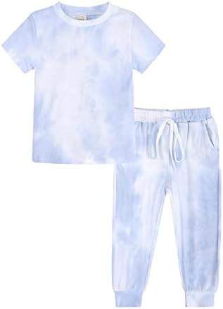 AMIMOJY 2Pcs Baby Girl Camouflage Clothes Set