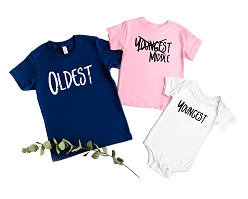 3rd Baby Sibling Announcement Set of 3