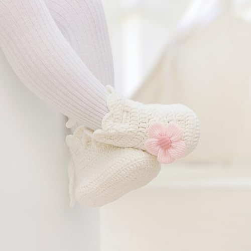 TJCONETJC Baby Booties Hand Crochet Cozy Socks Slippers