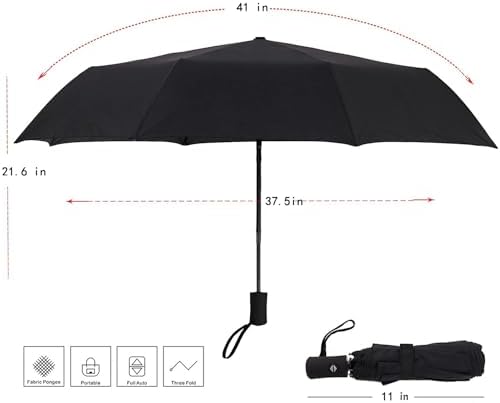 SY COMPACT Windproof Automatic Folding Umbrella
