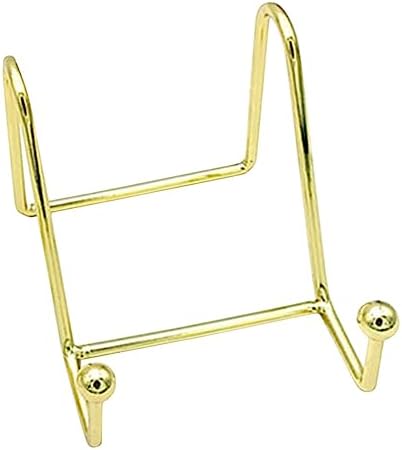 Alipis 5PCS Iron Display Stand for Artwork Books Trays