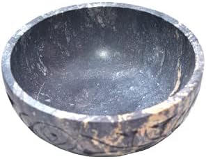 KC KULLICRAFT Marble Soapstone Smudge Bowl