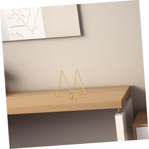 HOMSFOU 4sets Metal Easel Stand Display