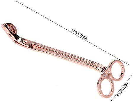Walfront Rose Gold Candle Wick Trimmer