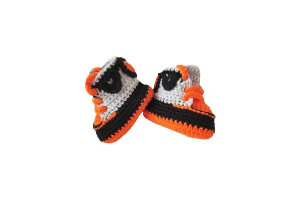 Handmade Crochet Baby Shoes for Newborns