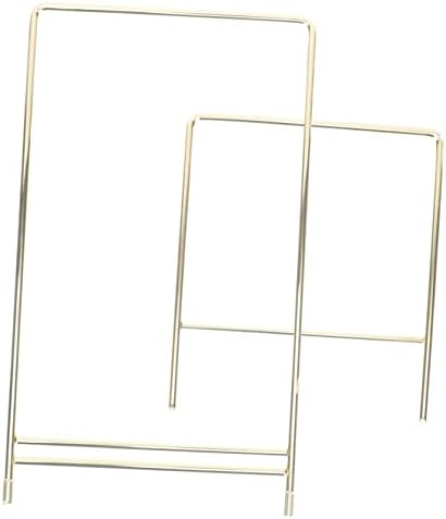 Elegant Recipe Book Holder Picture Frame Stand Sturdy Steel