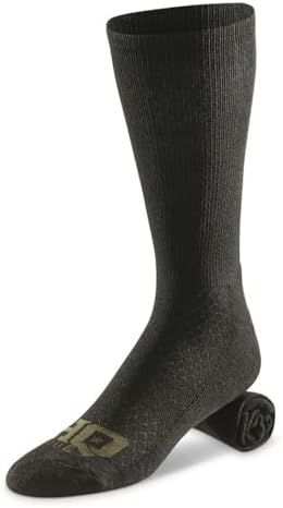 HQ ISSUE Mens Tactical Boot Socks 10 Pairs 1