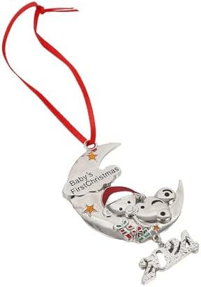DLOULP Baby First Christmas Tree Pendant