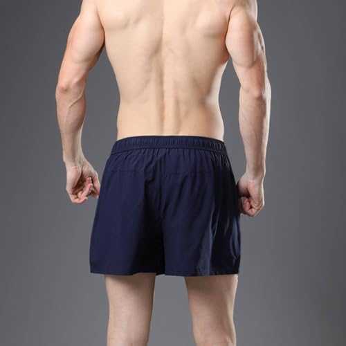 Xiaojmake Mens 7 Inch Quick Dry Workout Shorts with Zipper Pocket