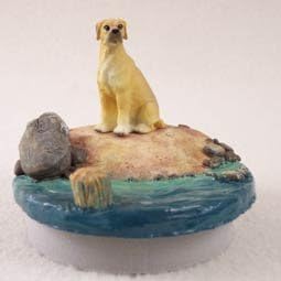 Conversation Concepts Miniature Great Dane Fawn wUncropped Ears Candle Topper