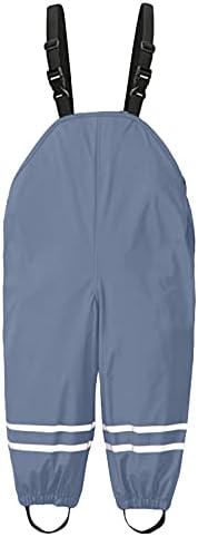 Toddler Waterproof Rain Pants with Elastic Waist