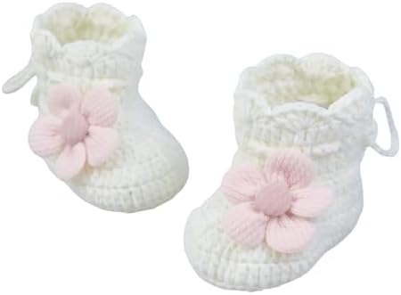 TJCONETJC Baby Booties Hand Crochet Cozy Socks Slippers