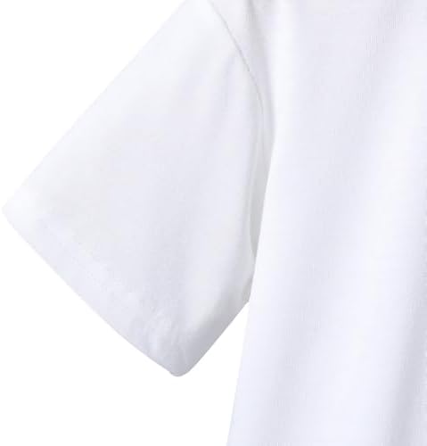 Nivne Tco Toddler Boys Letter Print T-Shirt Bowknot Shorts Set 1