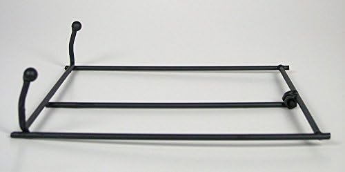 Black Metal Folding Easels - Set of 3 7 H