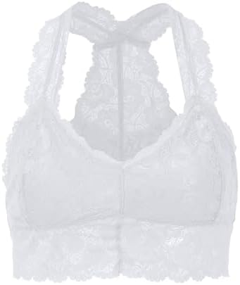Womens Wirefree Padded Criss Cross Workout Bralette