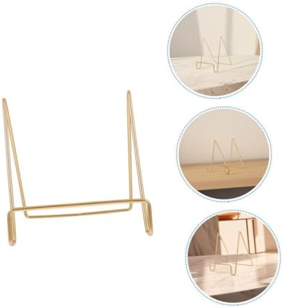 HOMSFOU 4sets Metal Easel Stand Display