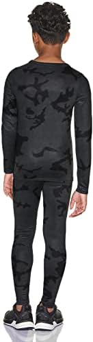 TSLA Kids Thermal Underwear Set Soft Fleece Long Johns for Winter