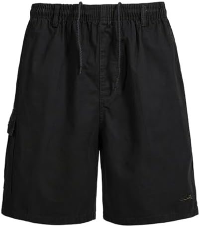 Finelylove Mens Cargo Shorts - Elastic Waist Quick Dry Durable