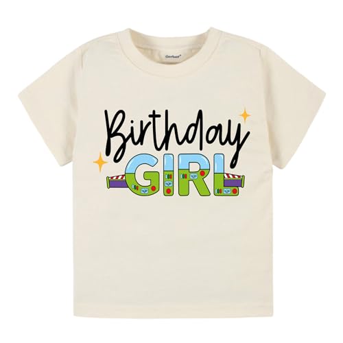 Birthday Girl Shirt Infinity and Beyond Toddler 1