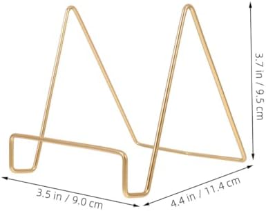 ARTIBETTER 4sets Metal Ornament Holder Display Easel