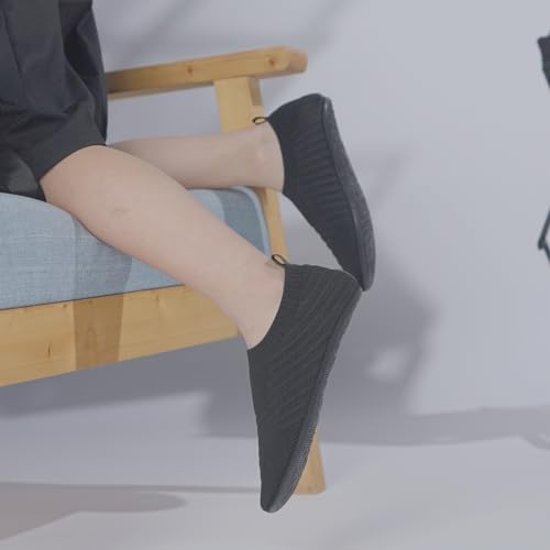 QZKDM Non-Slip Toddler Slippers for Indoor Outdoor Use