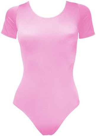Sookie Active Basic Short Sleeve Leotard for Women