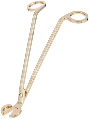 Floral Pattern Candle Wick Trimmer with Long Handle