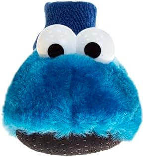 Sesame Street Elmo Toddler Slippers with Puppet Design