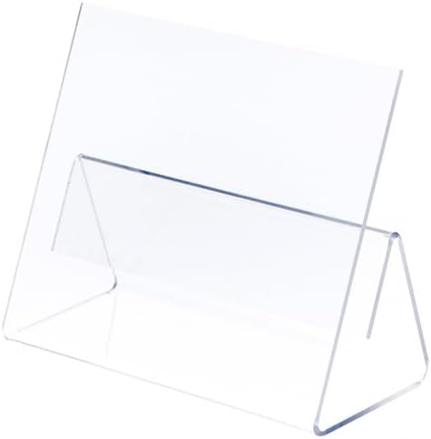 Plymor Clear Acrylic Cookbook Easel with Splatter Shield 1