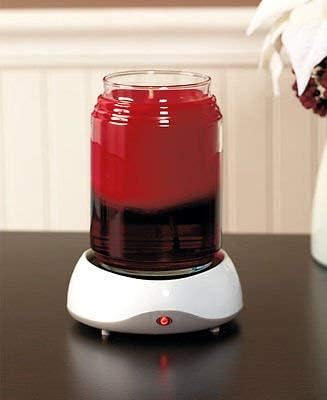 Candle Warmers ETC Auto Shutoff Candle Warmer Plate White Plug-in