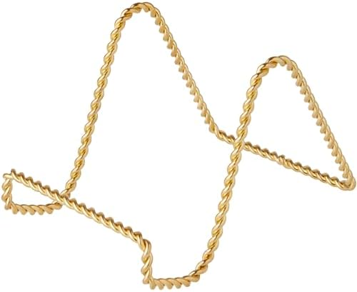 Bards Twisted Gold Wire Easels Pack of 3 1