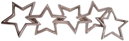 Wowser 5 Star Silver Toned Linked Chain Decor 1