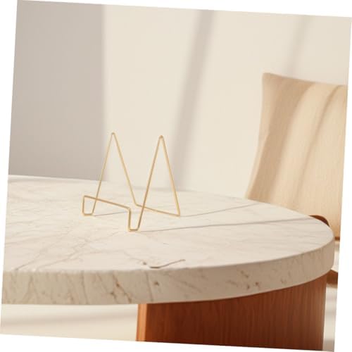 Mikikit Heavy Duty Metal Easel Stand for Picture Frames and Cookbooks