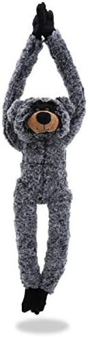 DolliBu Hanging Plush Black Bear Stuffed Animal - 21 Inch
