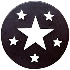 Heart of America Star Candle Jar Lid 3-14 Inch