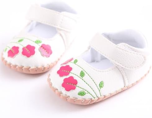 Meckior Toddler Soft PU Princess Flats for Boys Girls
