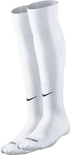 Nike Classic II Cushion Football Sock White Men 6-8 Women 6-10