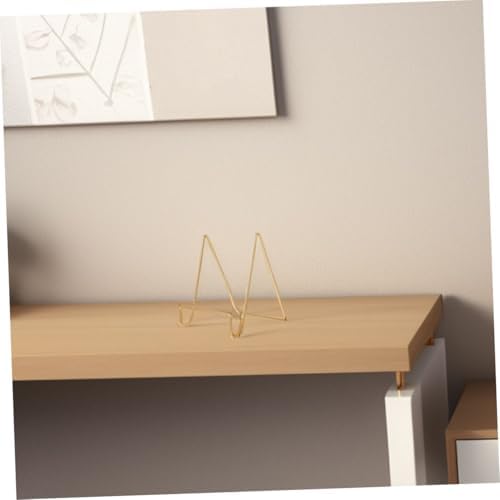 Mikikit Heavy Duty Metal Easel Stand for Picture Frames and Cookbooks