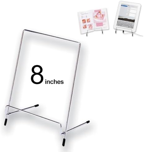 Asmix Asuka DB523 Silver Display Easel Stand for Plates Books Photos