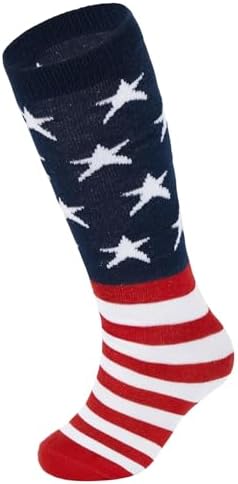 Zando Kids Knee High Soccer Socks for Boys Girls