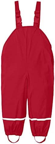 Rain Jumpsuit Romper for Boys and Girls with Suspenders