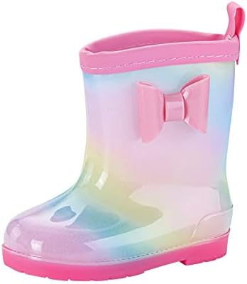 Dino Rain Boots for Kids and Toddlers with Lights
