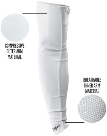 Nxtrnd Air-TEK Arm Sleeves for Men Compression Breathable Pair