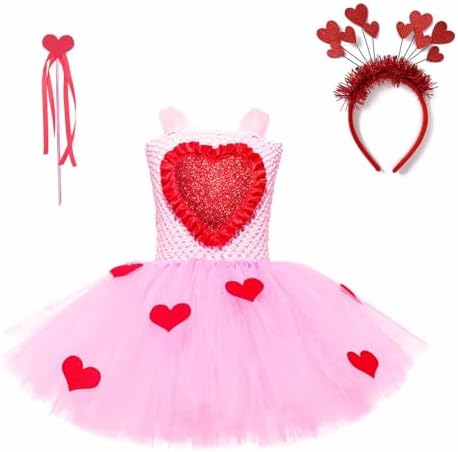 Girls Fairy Costumes Princess Dress Tulle Costume Set for 2-12 Years