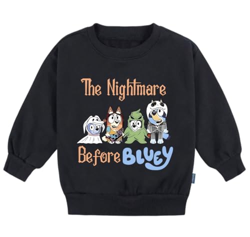 2-Piece Blue Dog Friends Halloween Fleece Set for Kids