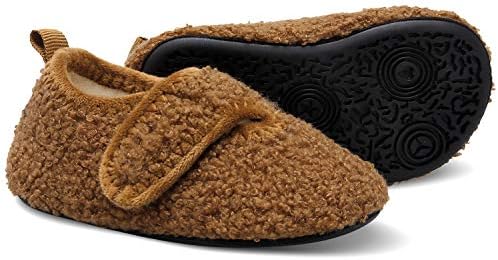 Scurtain Unisex Kids Toddler Slippers Winter